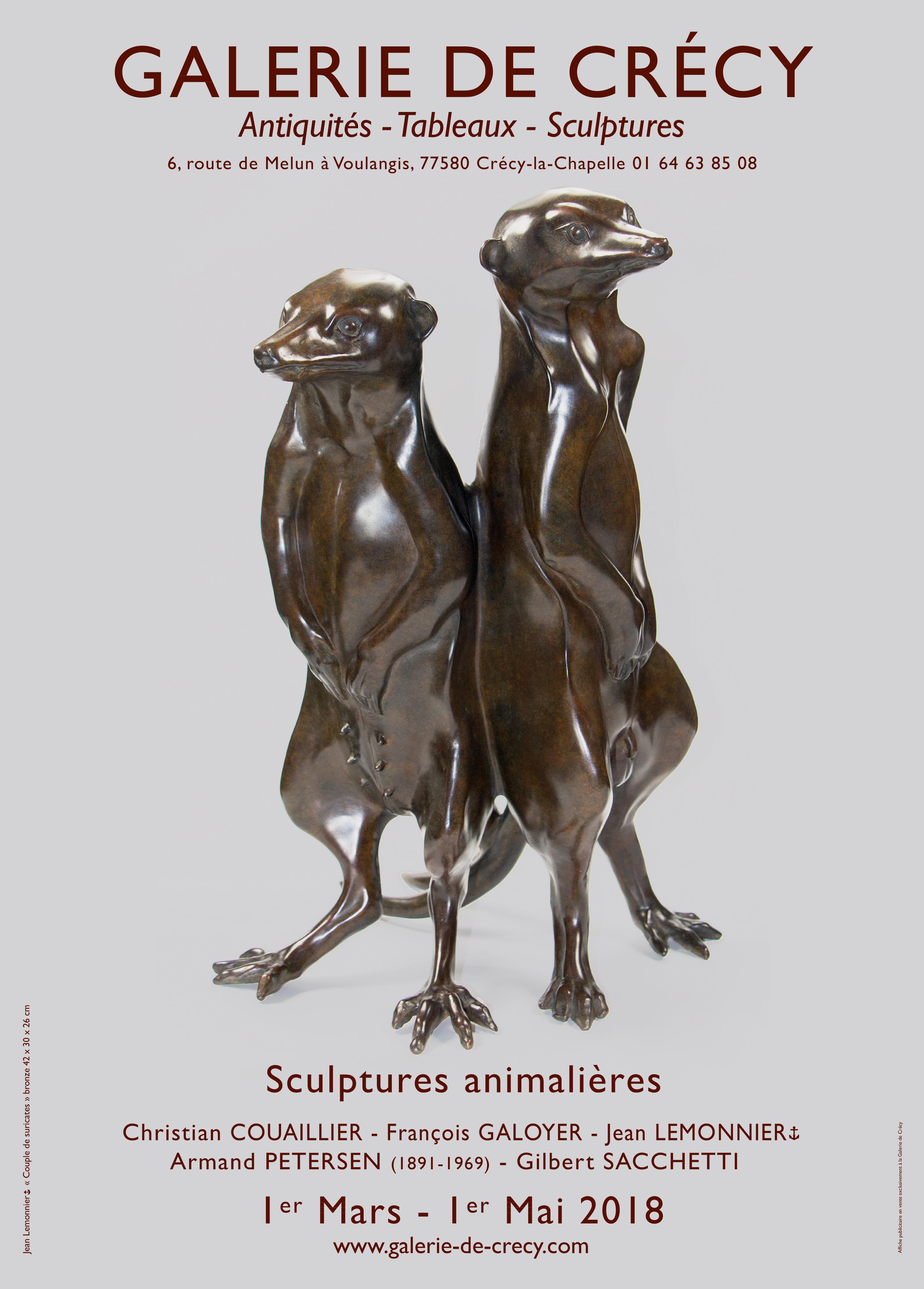 Sculptures animalieres 1 mars - 1 mai 2018 - Cliquez sur l'image pour la fermer