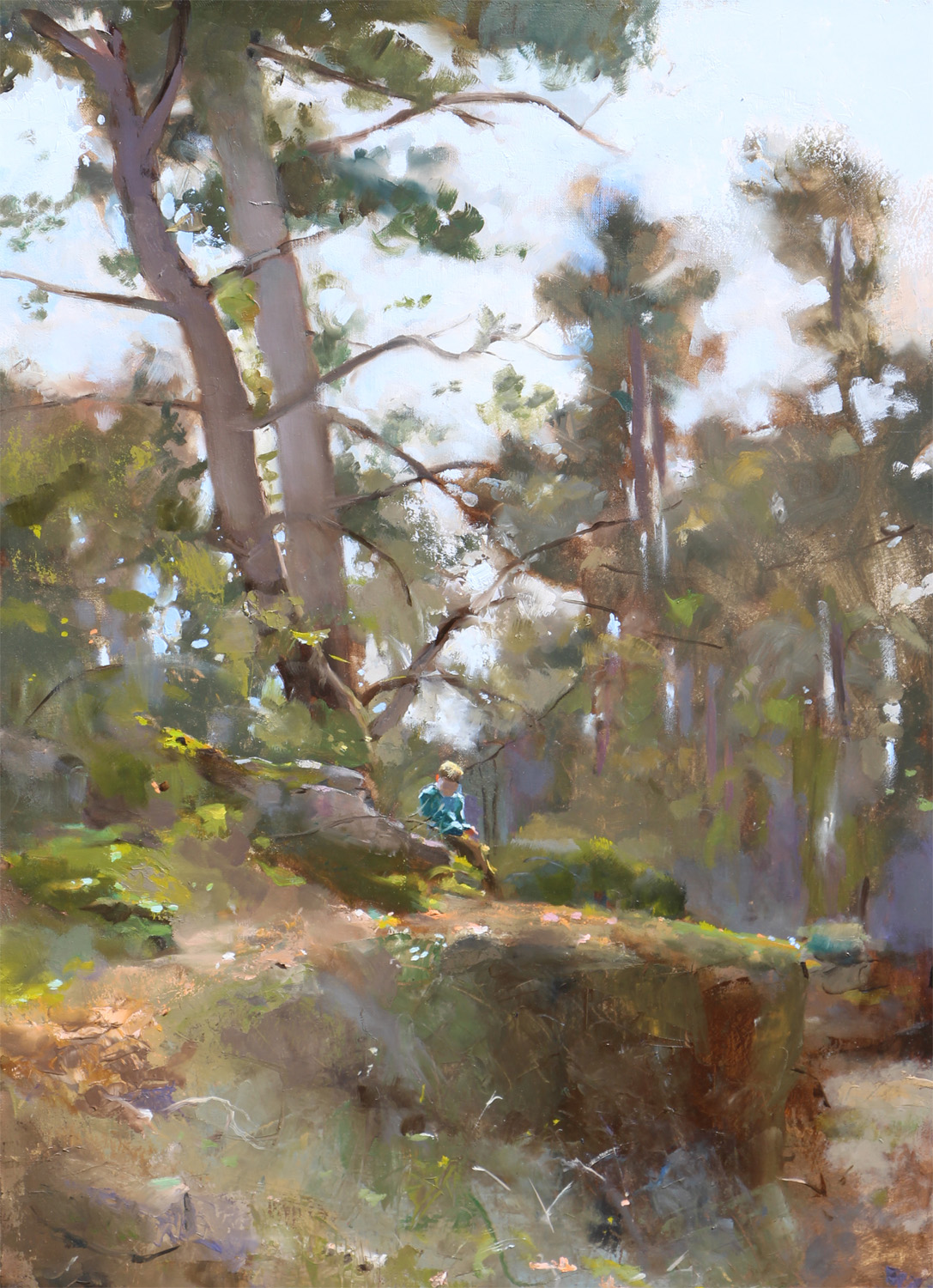En foret de Fontainebleau - Cliquez sur l'image pour la fermer