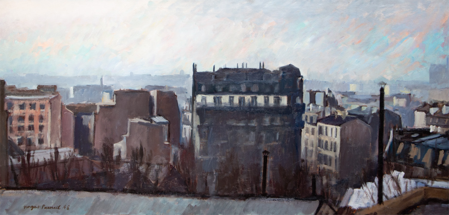 Les toits de Paris, 1948 - Cliquez sur l'image pour la fermer