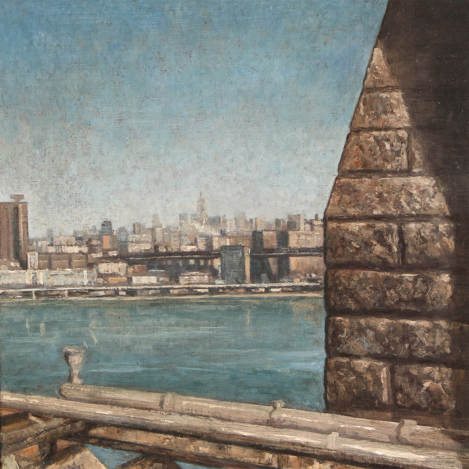 Manhattan vu du Washington Bridge, 2023 - Cliquez sur l'image pour la fermer