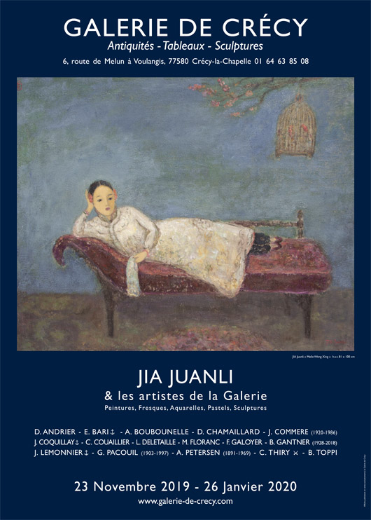 Jia Juanli&les artistes de la Galerie 23novembre-26 janvier 2020 - Cliquez sur l'image pour la fermer