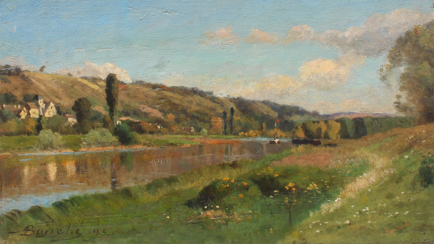 La Marne et Saint Aulde (1892) - Cliquez sur l'image pour la fermer