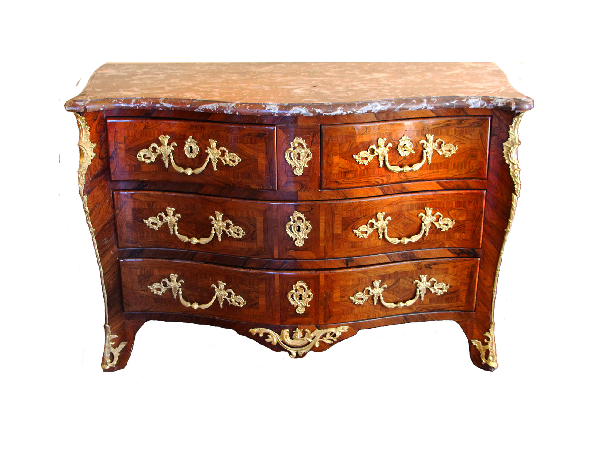 Commode d Epoque Louis XV, estampillee, Mathieu CRIAERD - Cliquez sur l'image pour la fermer