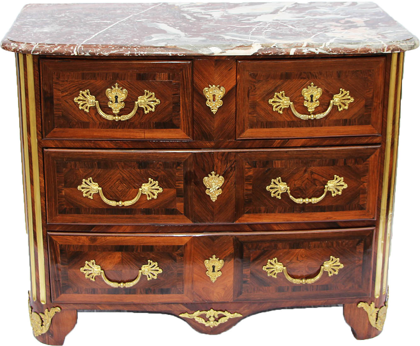 Petite Commode d epoque Regence - Cliquez sur l'image pour la fermer