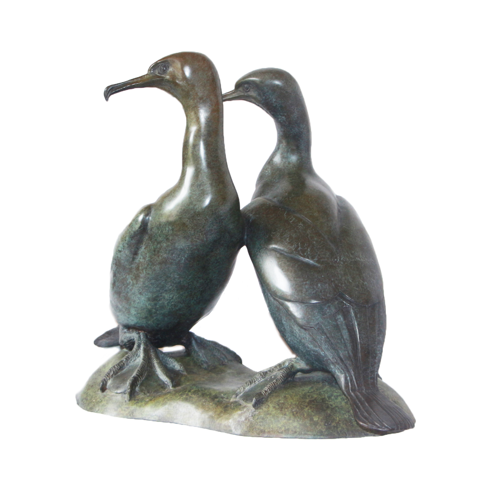 Couple de cormorans - Cliquez sur l'image pour la fermer