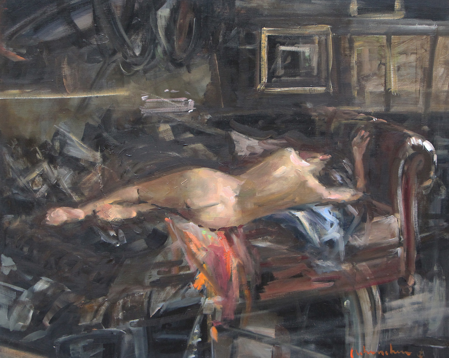 Nu de dos - Cliquez sur l'image pour la fermer