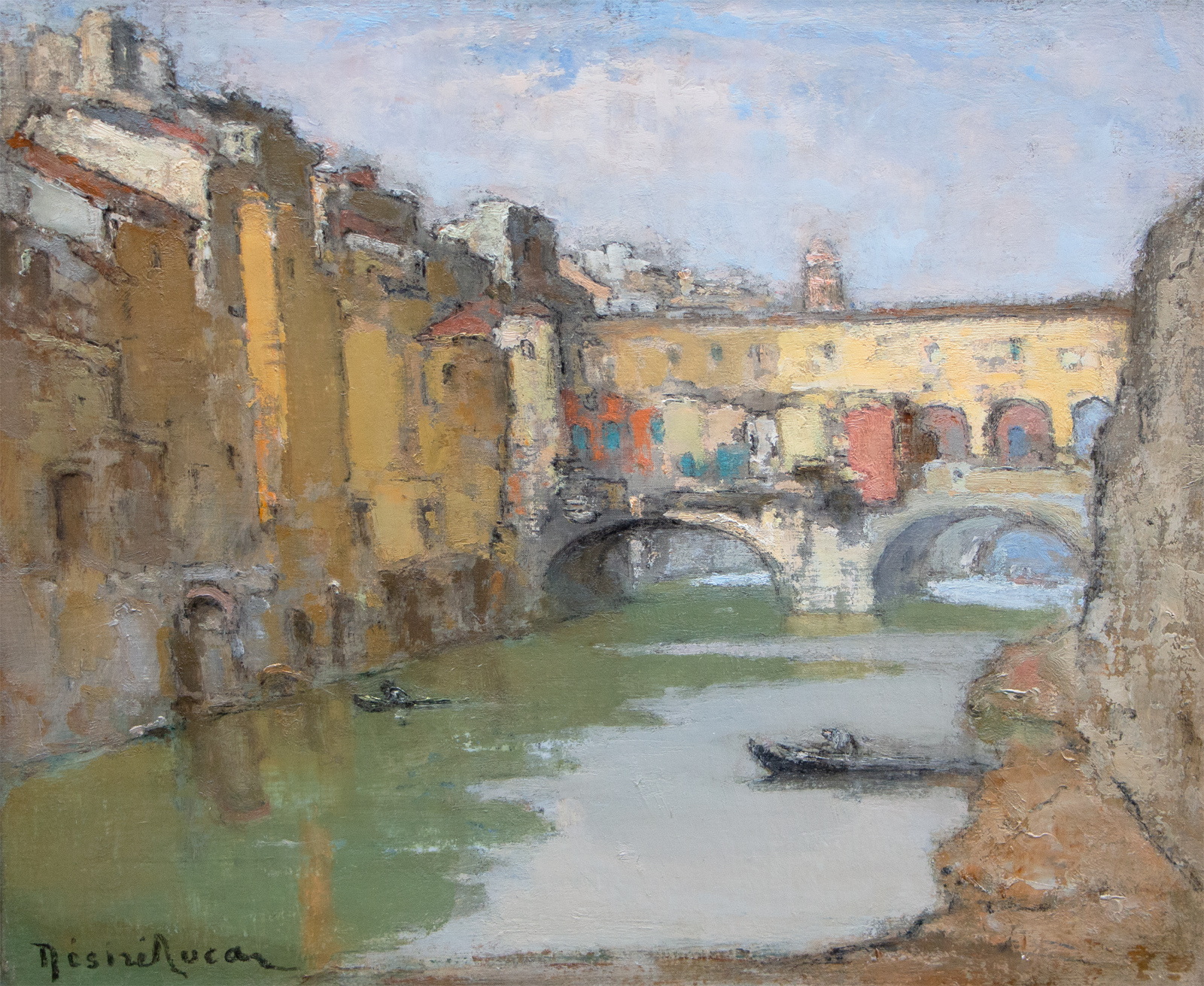 Florence, Le ponte Vecchio - Cliquez sur l'image pour la fermer