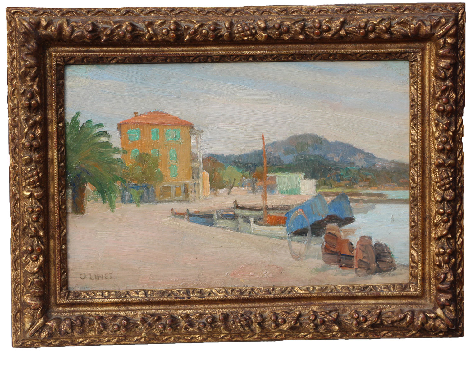 Le port de Sanary, 1939 - Cliquez sur l'image pour la fermer