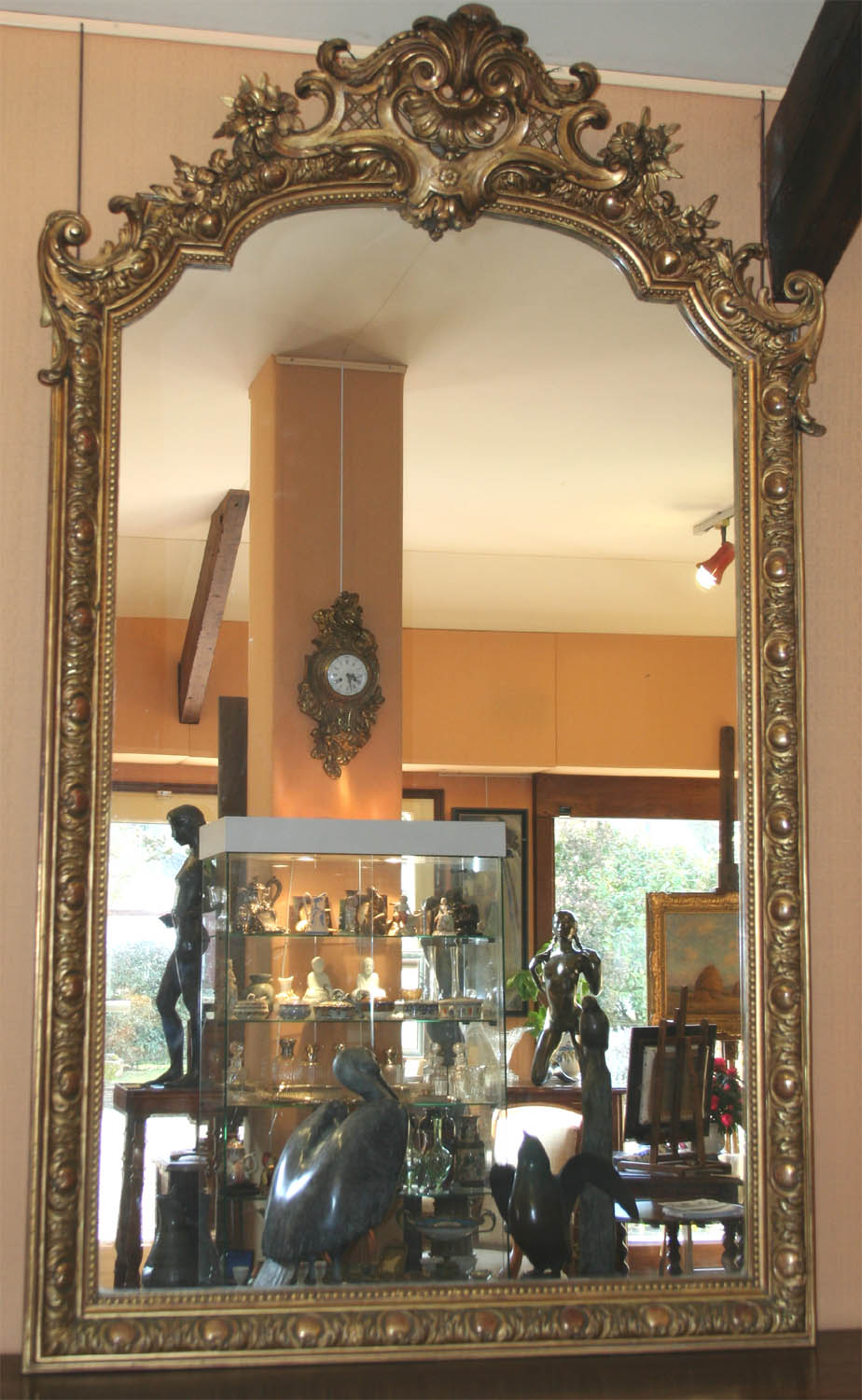 Grand miroir de style Louis XV - Cliquez sur l'image pour la fermer