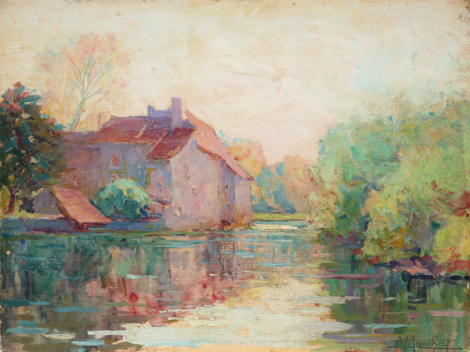 Le Moulin de La Sault ( (circa 1910) - Cliquez sur l'image pour la fermer