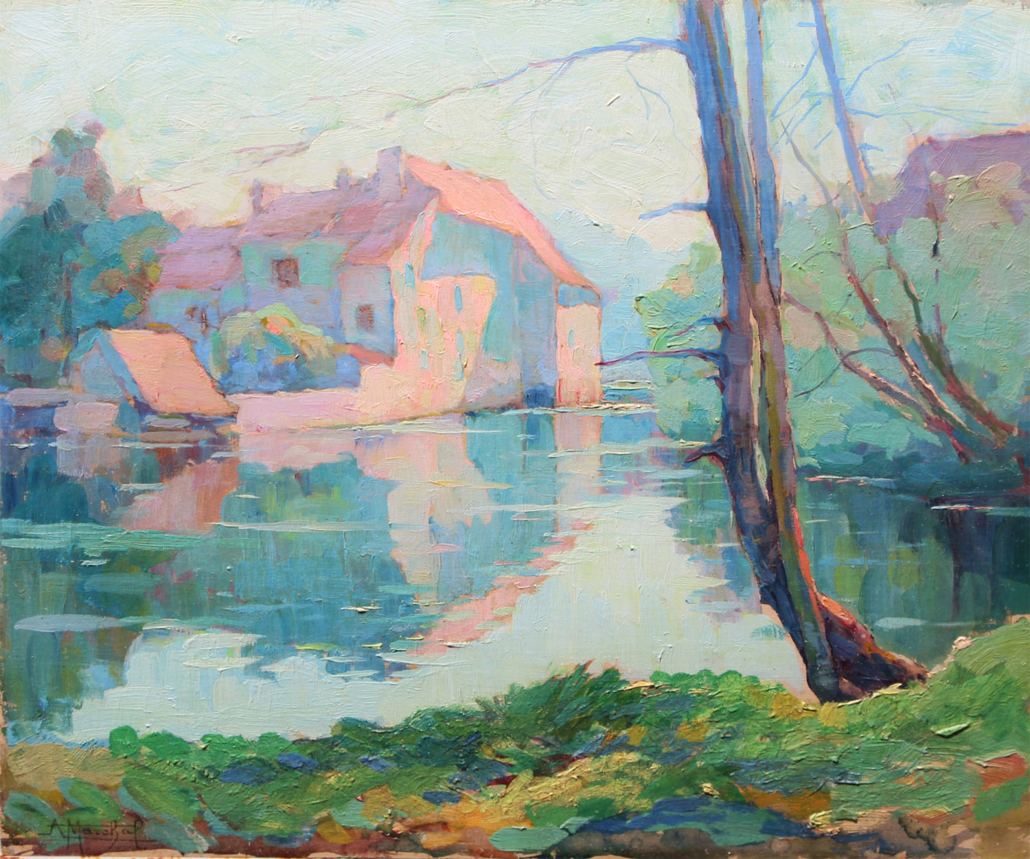 Le Moulin de La Sault ( (circa 1910) - Cliquez sur l'image pour la fermer