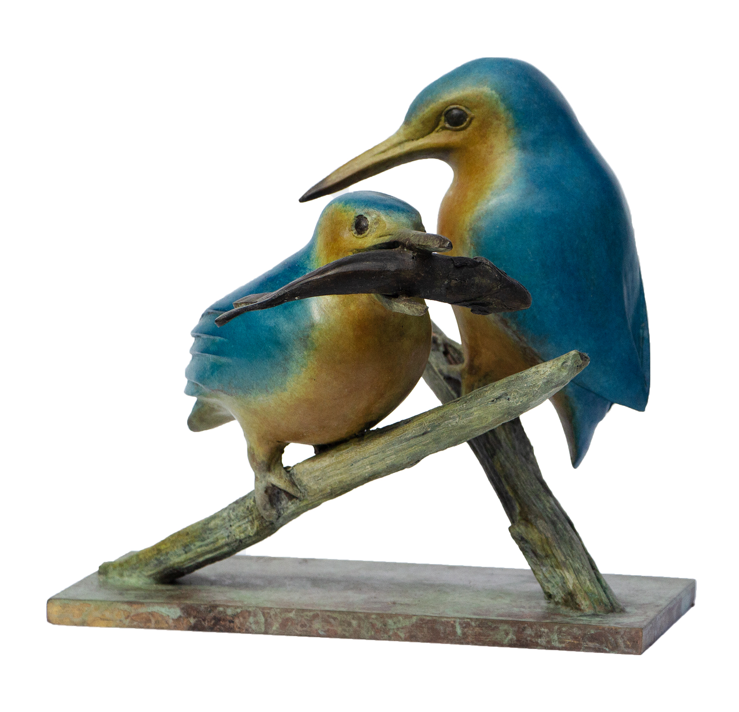 Couple de Martins pecheurs - Cliquez sur l'image pour la fermer