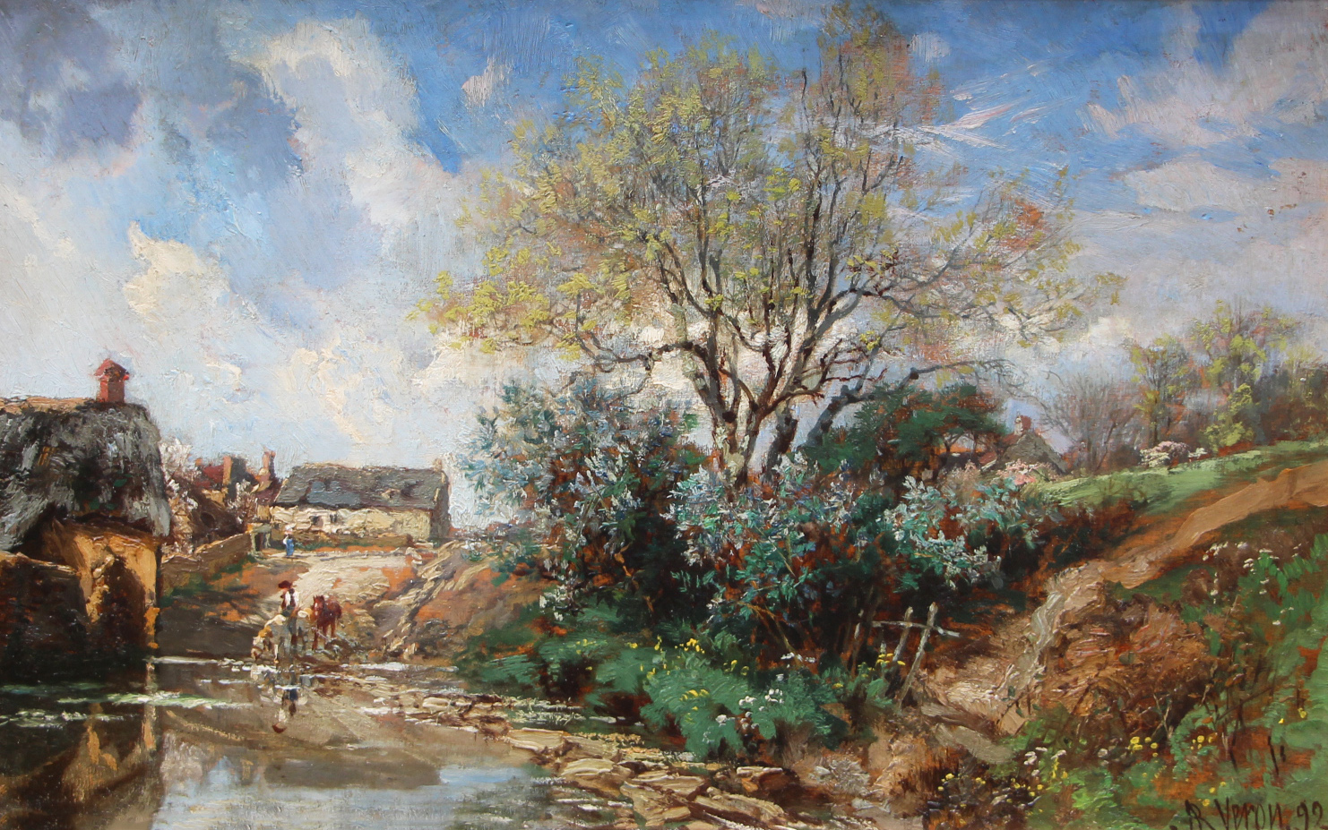 Cheval et cavalier;1892 - Cliquez sur l'image pour la fermer